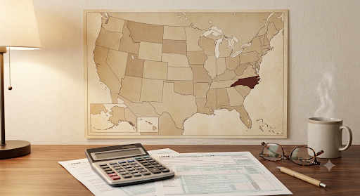 A US map highlighting Pennsylvania next to a short checklist, illustrating that HSA is one of the few deductions Pennsylvania allows